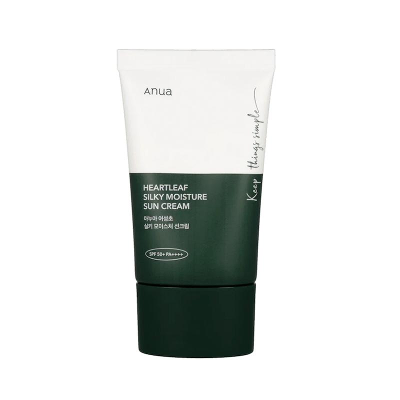  ضد آفتاب هارتلیف آنوا Anua Heartleaf Silky Moisture Sun Cream 
