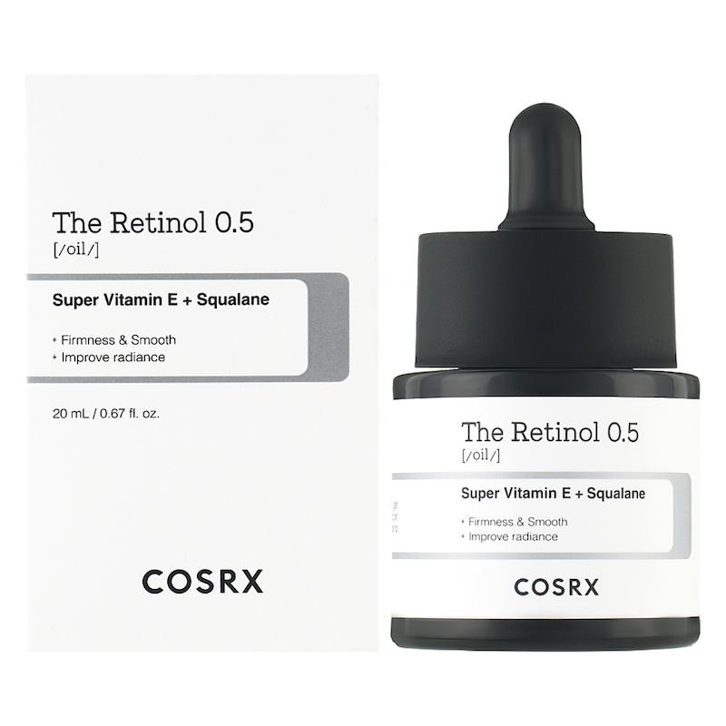  سرم روغنی رتینول 0.5 درصد کوزارکس ضد چین و چروک و آکنه Cosrx The Retinol 0.5 Oil 