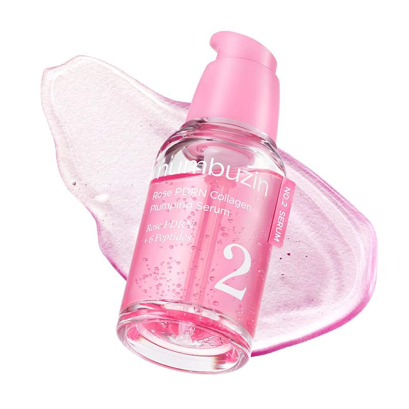  سرم حجم دهنده و جوانساز رز PDRN کلاژن پلامپینگ نامبوزین شماره 2 Numbuzin No.2 Rose PDRN Collagen Plumping
