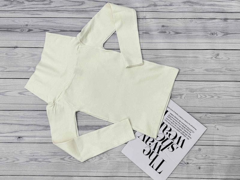 بلوز یقه قایقی 