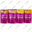 پوچ گربه ویسکاس ۸۵ گرم 1+ در طعم‌های اردک، بوقلمون، مرغ و ماکیان