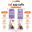 اینفوگرافیک خمیر مالت گربه یوروکت ۱۰۰ گرم در طعم‌های مرغ و پنیر