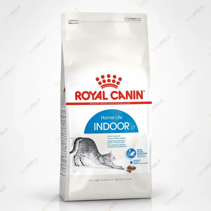 غذای خشک گربه خانگی رویال کنین ایندور 27 Royal Canin Indoor 27