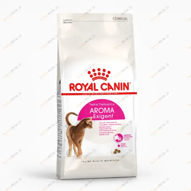 غذای خشک گربه بدغذا رویال کنین آروما اگزیجنت Royal Canin Aroma Exigent