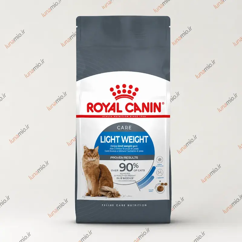 غذای خشک گربه رویال کنین لایت ویت کر Royal Canin Light Weight Care