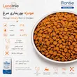 دانه غذای خشک گربه مونژه یوریناری مرغ مناسب دستگاه ادراری