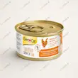 کنسرو جیم کت شاینی کت دوو طعم مرغ و هویج ۷۰ گرم