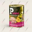 کنسرو پته بچه گربه پابلو مرغ و اردک و کدو تنبل ۴۰۰ گرم