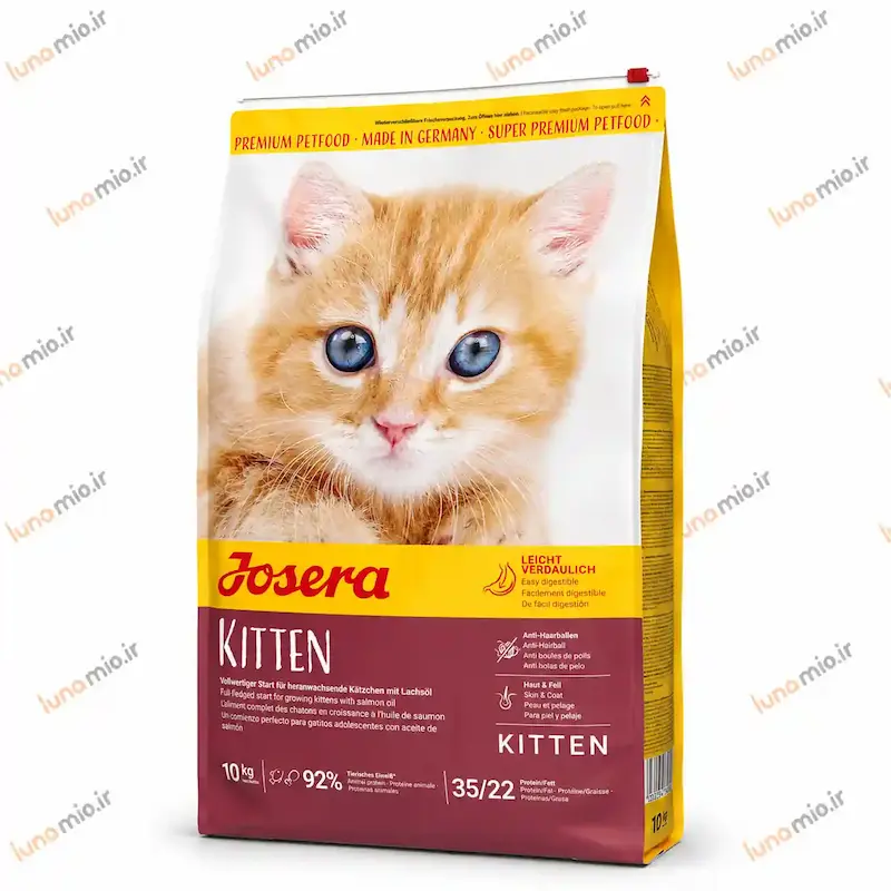غذای خشک بچه گربه جوسرا کیتن بسته اصلی ۱۰ کیلویی