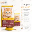 اینفوگرافیک غذای خشک جوسرا کیتن بسته ۲ و ۱۰ کیلویی و فله ۱ کیلویی