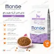 اینفوگرافیک غذای خشک گربه عقیم مونژه مرغ ۱.۵ کیلوگرم
