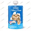 پودینگ گربه فنبی میت پیست ماهی تن و ماهی کاد ۹۰ گرم