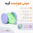 اینفوگرافیک اسباب‌بازی موش هوشمند شارژی گربه با حرکت خودکار
