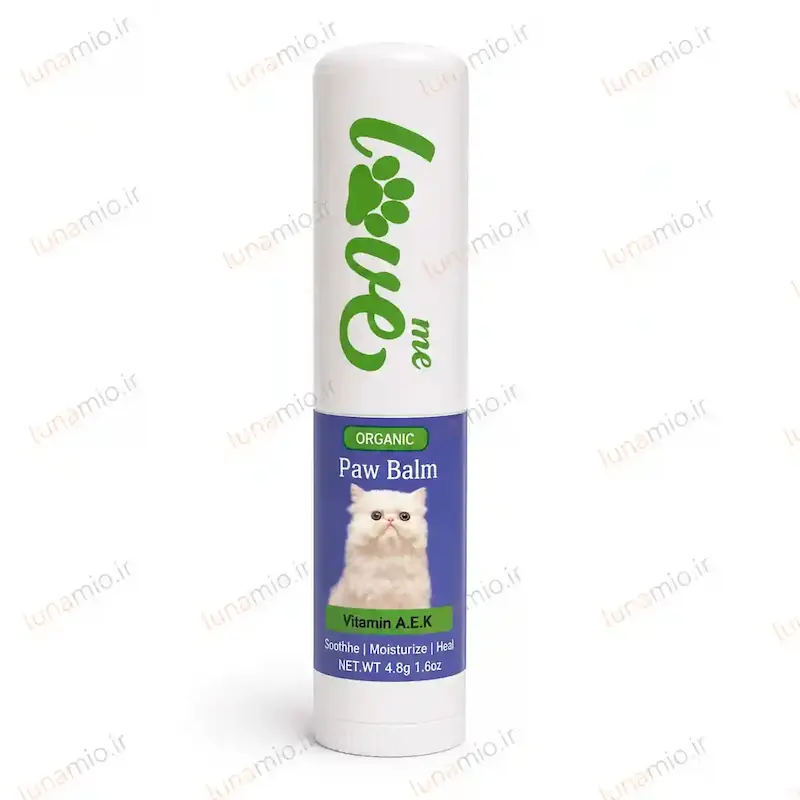 بالم پنجه گربه ماتیکی لاو می مدل Organic Paw Balm