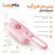 اینفوگرافی برس بخار گربه دسته‌دار طرح گربه صورتی