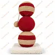 اسکرچر سه توپ گربه با طراحی ایستاده و سطح طنابی مخصوص پنجه‌کشی