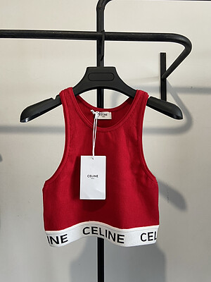 Red Celine crop