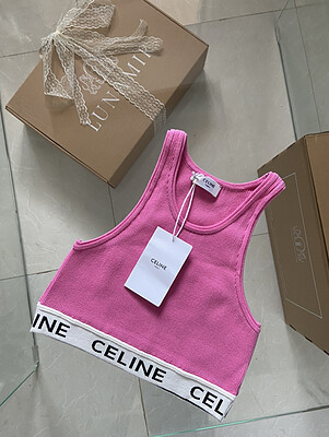 Pink Celine crop 