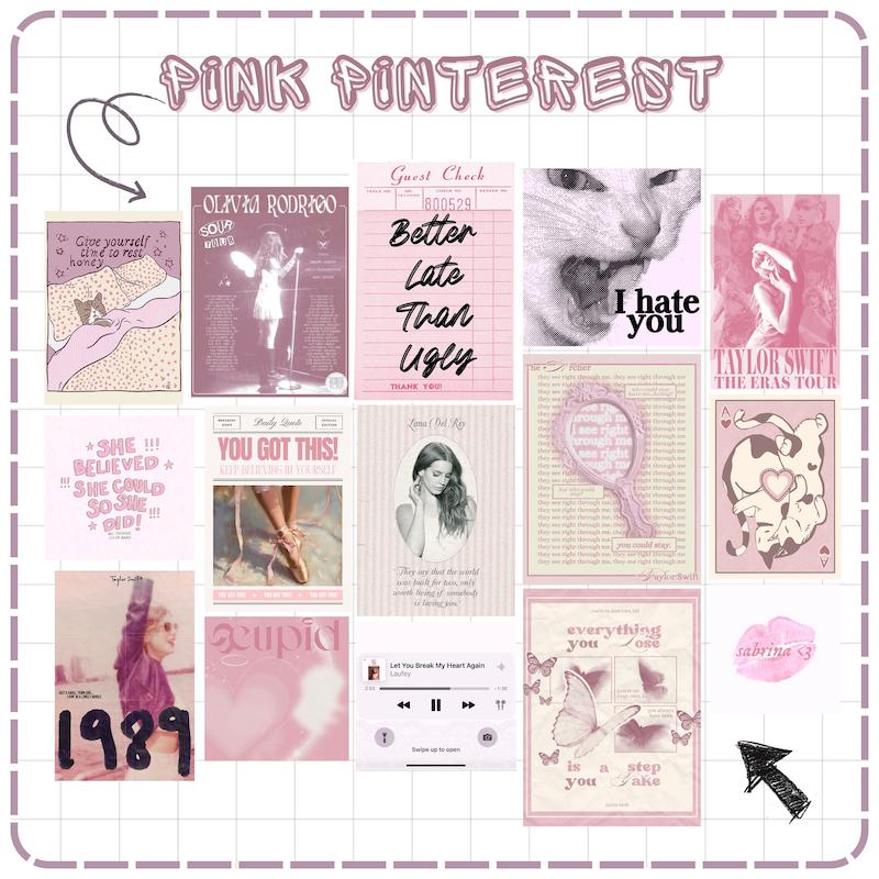 پک صورتی پینترستی کد 2