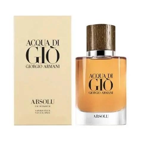 عطر آکوا دی جیو ابسولو گرید تاپ لوزی با ضمانت پخش بو و ماندگاری