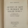 کتاب la musique de 12 sons