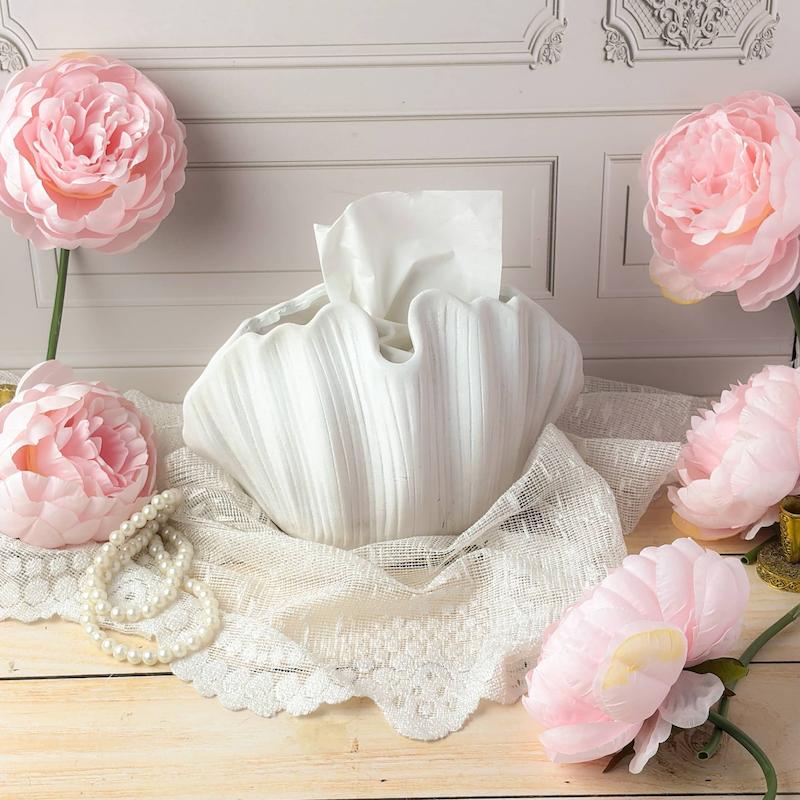 جا دستمالی صدف