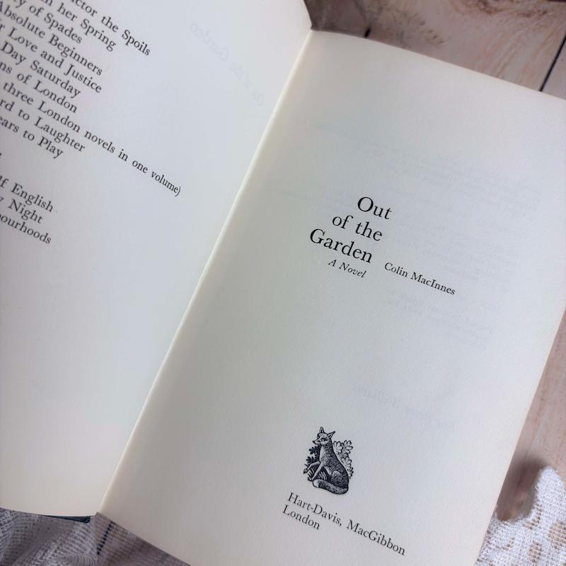 کتاب out of the garden