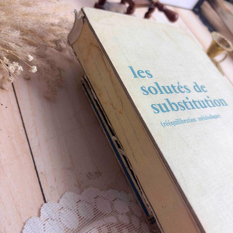 کتاب les solutes de substitution 