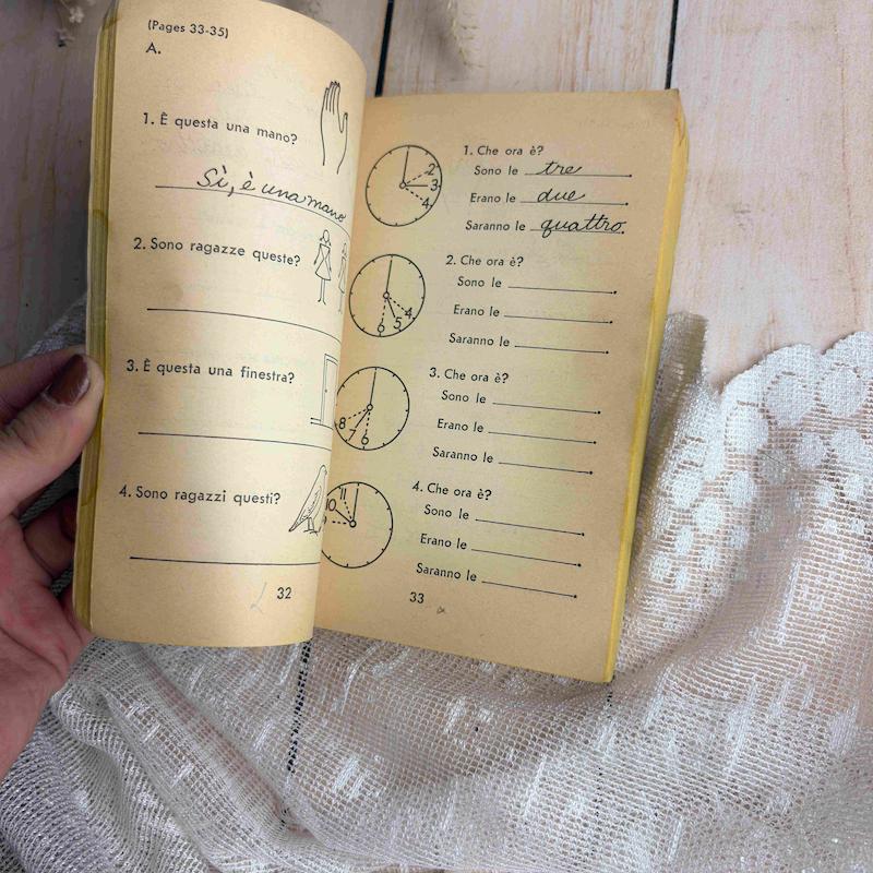 کتاب workbook of italian