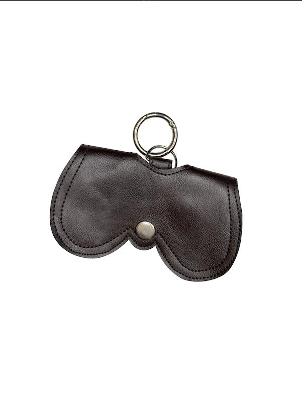 کاور عینک آویزی قهوه ای