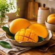 انبه تازه نارنجی درجه یک، بسته‌بندی انبه برای ارسال، انبه خشک طبیعی