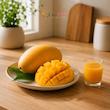 انبه تازه نارنجی درجه یک، بسته‌بندی انبه برای ارسال، انبه خشک طبیعی