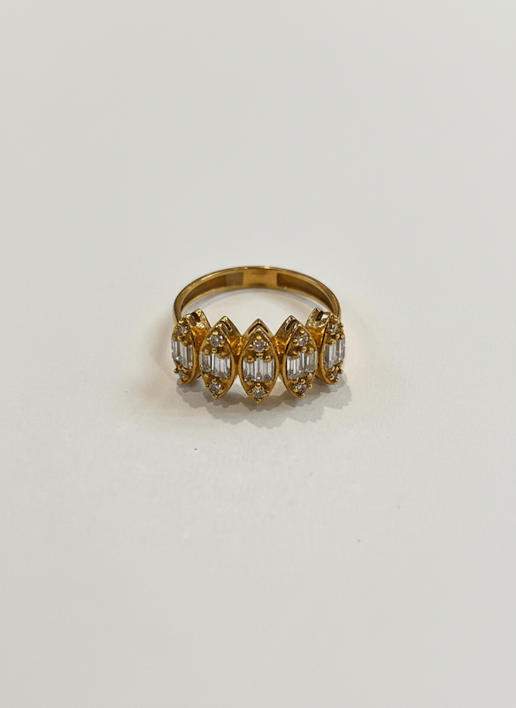 انگشتر طرح جواهر کد ۲۱۳۷