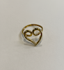 انگشتر مینیمال طرح قلب ۲۱۶۵