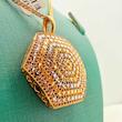 پلاک تراش دو رنگ شش ضلعی (Hexagon) کد 4106