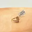 انگشتر مینیمال قلب سفید کد 285