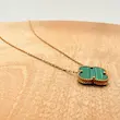 گردنبند ونکلیف سبز کد 4656