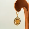 گوشواره ورساچه دو رو کد 4649