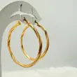 گوشواره حلقه ای تراش کد 723