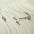 نیم ست مینیمال تراش سفید