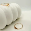 گوشواره حلقه ای قلب کد 1122