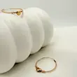 گوشواره حلقه ای قلب کد 1122