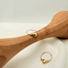 گوشواره حلقه ای قلب کد 1121