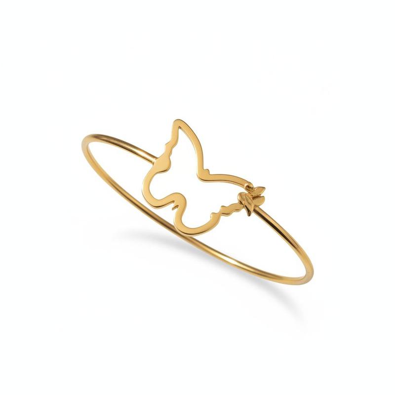 بنگل مینیمال پروانه ای کد 2514