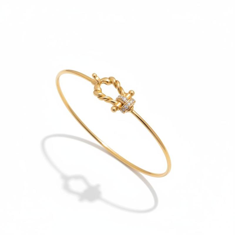 بنگل مینیمال طرح جواهر کد 2520