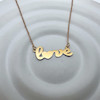 گردنبند مینیمال لاو (Love) کد 369