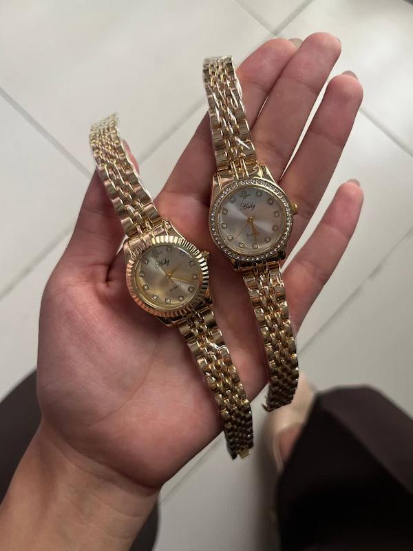 ساعت جواهری طرح طلا