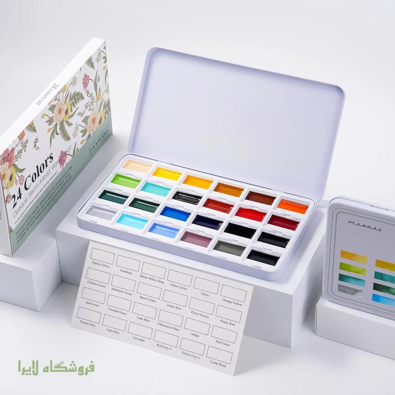 پیش فروش آبرنگ FUUMUUI (رنگهای نرمال)