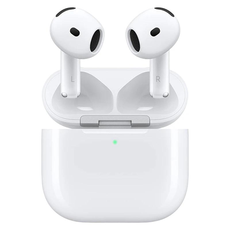 هدفون بلوتوثی اپل مدل AirPods 4 دارای نویز کنسلینگ، درگاه شارژ USB-Type-C