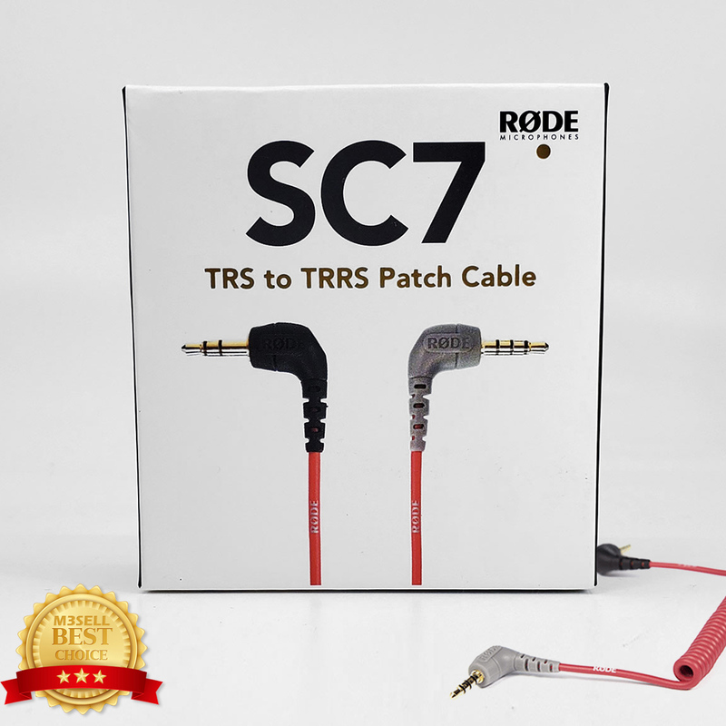 کابل تبدیل رود Rode SC7 3.5mm TRS to TRRS Patch Cable ( اتصال به موبایل - دوربین - لب تاپ و ... )